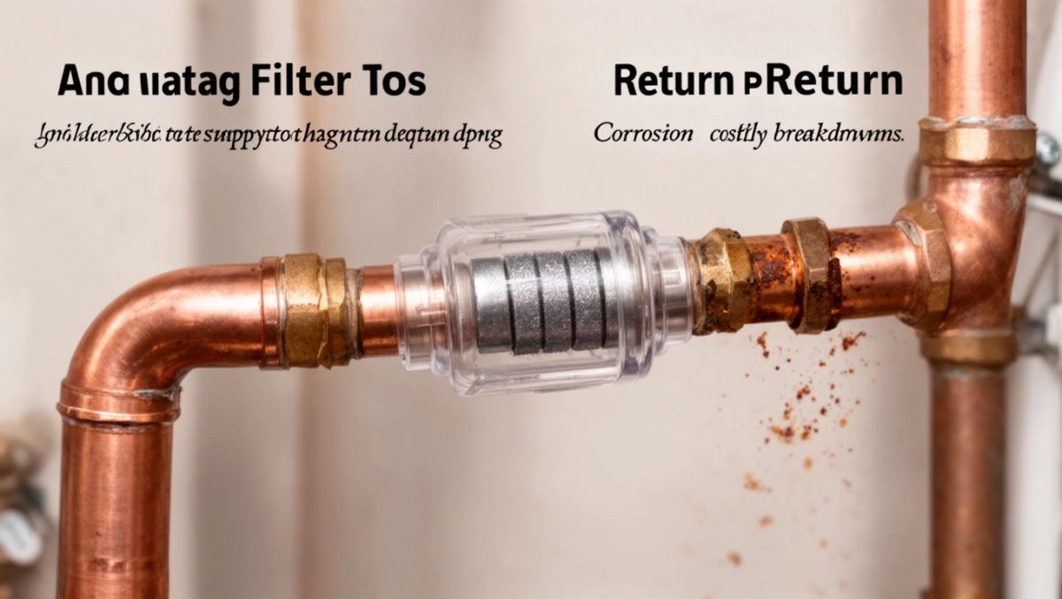 Filtr magnetyczny na zasilaniu czy powrocie